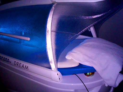 Oxygen Steam Sauna Capsule Open