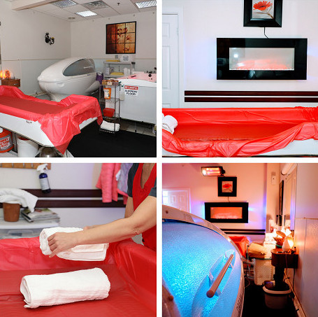 Oxygen Steam Bath Collage and Experience