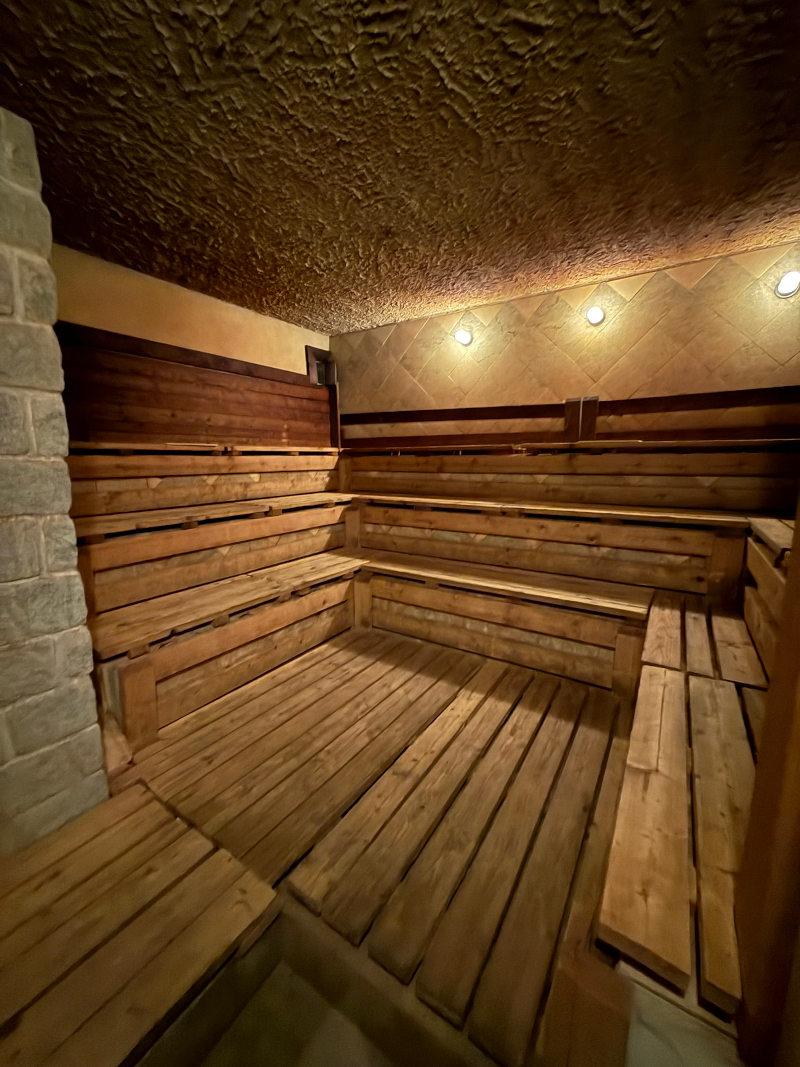 Russian Banya Heat Treatment